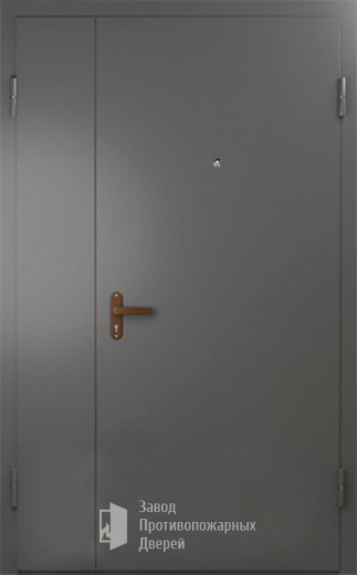 Фото двери «Техническая дверь №6 полуторная» в Кашире