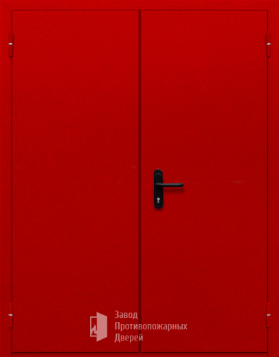 Фото двери «Двупольная глухая (красная)» в Кашире
