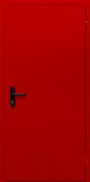 Фото двери «Однопольная глухая (красная)» в Кашире